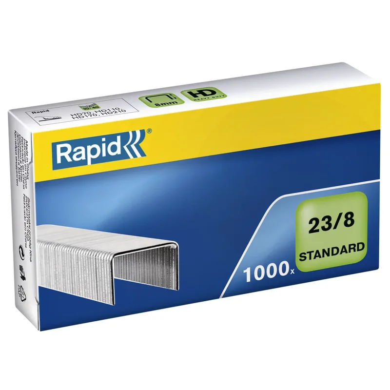 Nieten rapid 23/8 gegalv standaard 1000st de Rapid – photo produit