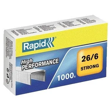 Nieten rapid 26/6 gegalv strong 1000st | 10 stuks von Rapid – Produktfoto