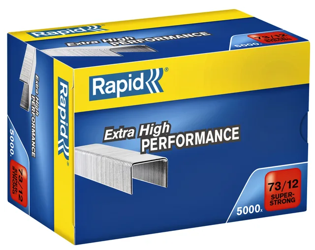Nieten Rapid 73/12 gegalvaniseerd super strong 5000 stuks van Rapid – productfoto