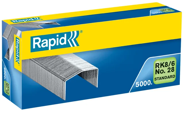 Nieten Rapid RK8 (B8) gegalvaniseerd standaard 5000 stuks van Rapid – productfoto