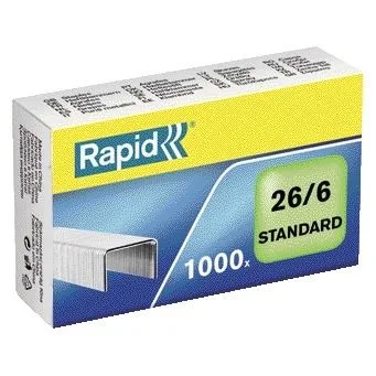 Nieten rapid standaard 26/6 gegalv 1000st | 20 stuks van Rapid – productfoto