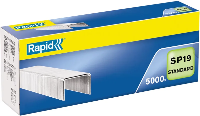 nietjes SP19, gegalvaniseerd, doos van 5.000 by Rapid – product photo