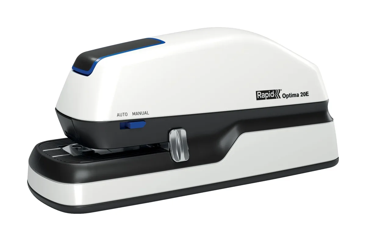 Nietmachine rapid optima 20e elektrisch wit | 2 stuks van Rapid – productfoto