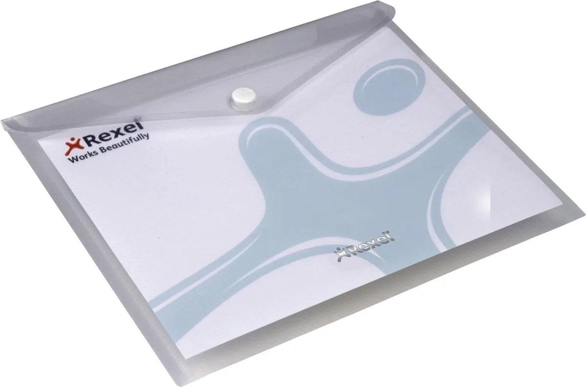 documentenmap Ice ft A5, pak van 5 stuks 10 stuks de Rexel en Transparent – photo produit