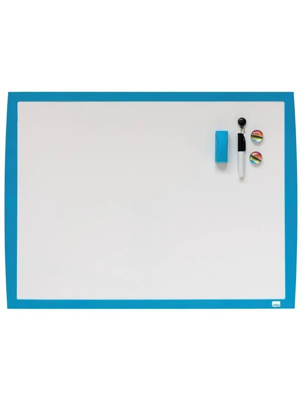 Klein Magnetisch Whiteboard 585x430mm Blauw van Rexel – productfoto