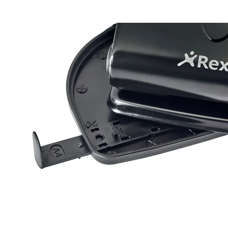 Perforator Rexel V412 4-gaats 12 vel zwart de Rexel – photo produit 5 sur 5