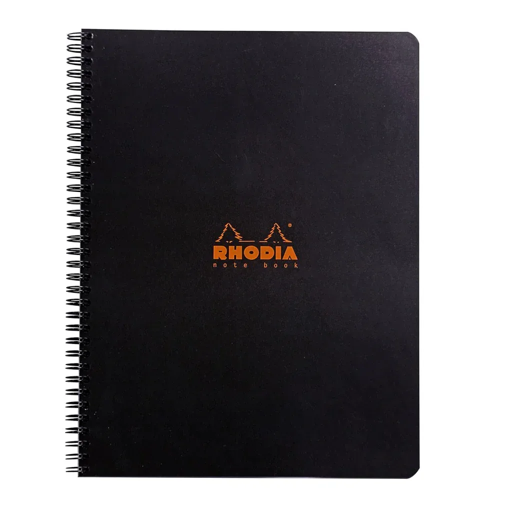 NoteBook wire A4+ ruled w/margin från Rhodia – produktbild