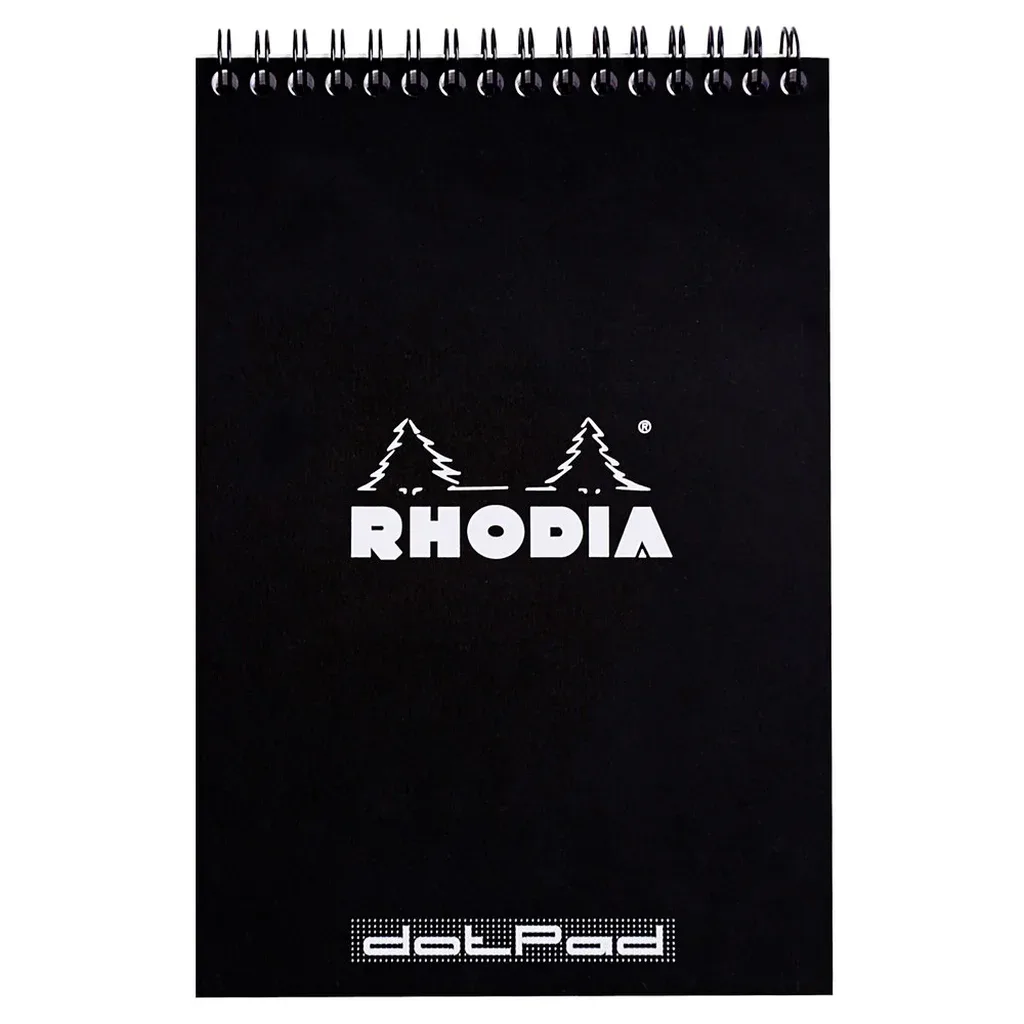 NotePad wire black A5 dot von Rhodia – Produktfoto