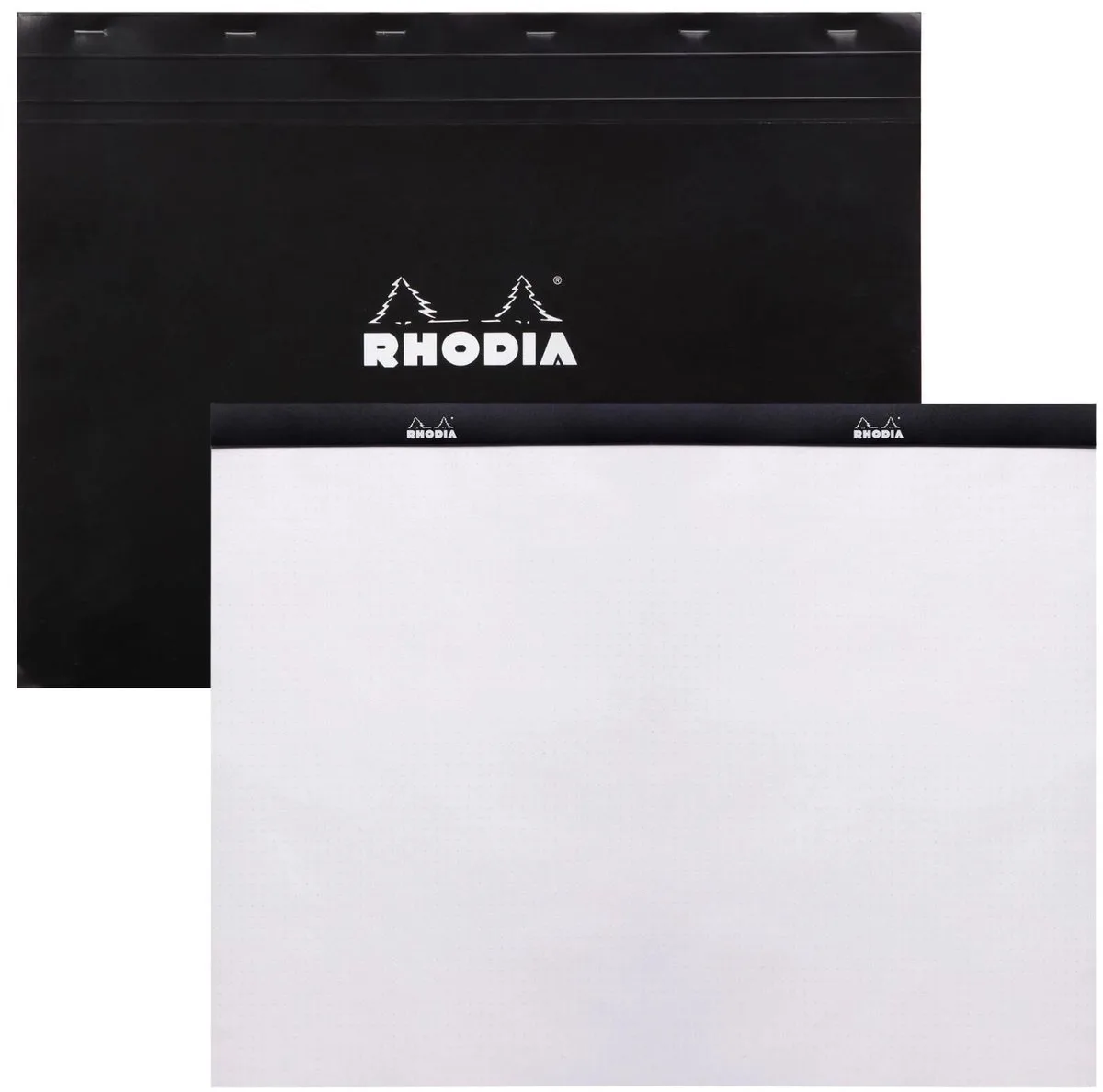 Notitieblok - A3+ - DotPad - N38 - 80 Vel - Dotted Papier - Stippen - 80g från Rhodia i Svart – produktbild