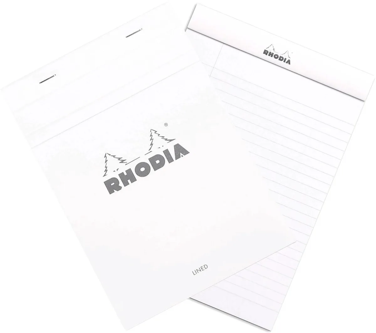 Notitieblok - Schrijfblok - N16 - Gelinieerd - A5 - 80g - 80 vel by Rhodia in White – product photo