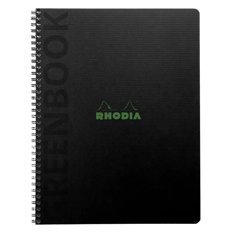 Notitieboek rhodia greenbook recycled a5+ lijn hc | 5 stuks by Rhodia – product photo