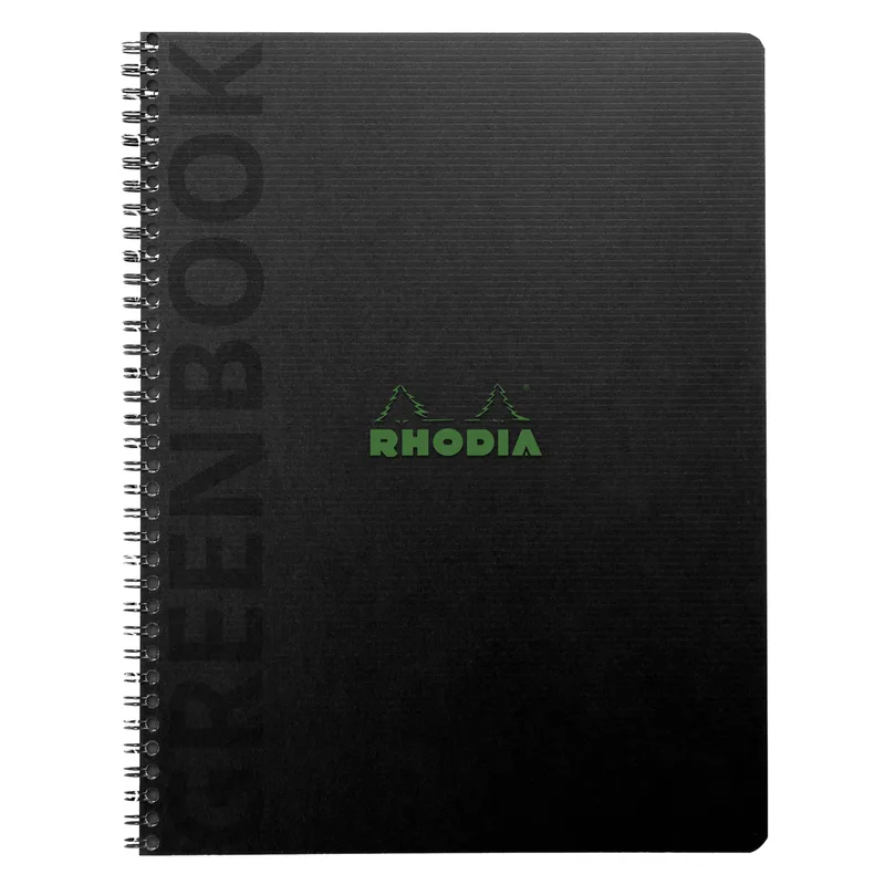 Notitieboek rhodia greenbook recycled a5+ lijn sc | 5 stuks van Rhodia – productfoto