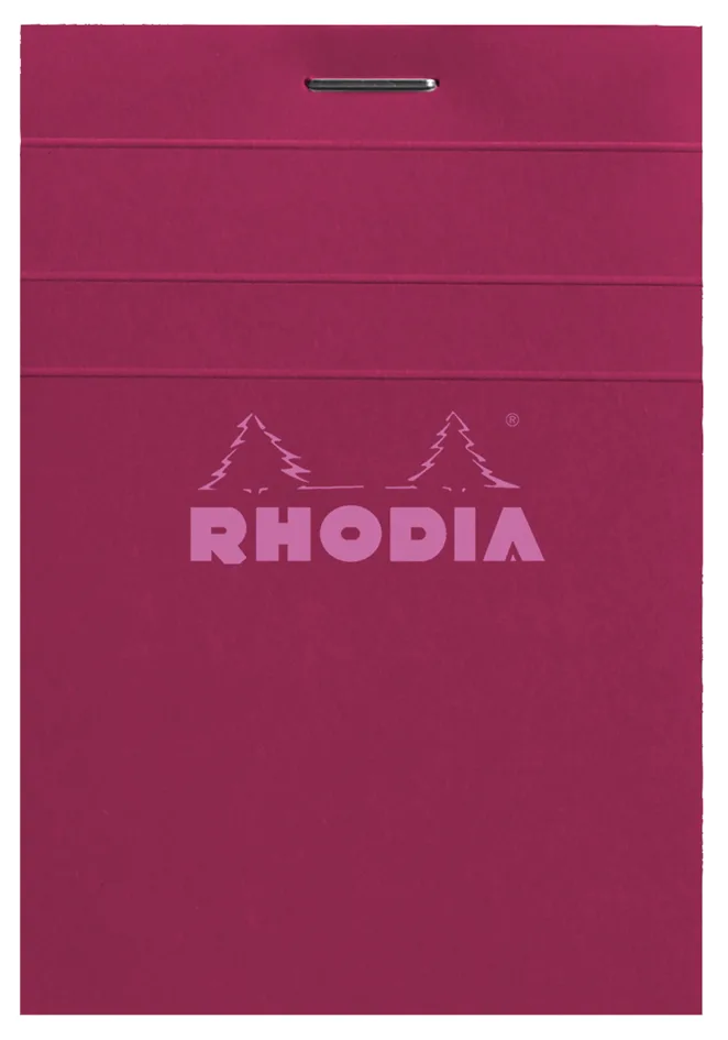 Notizblock No. 11, DIN A7, kariert, pflaume van Rhodia – productfoto