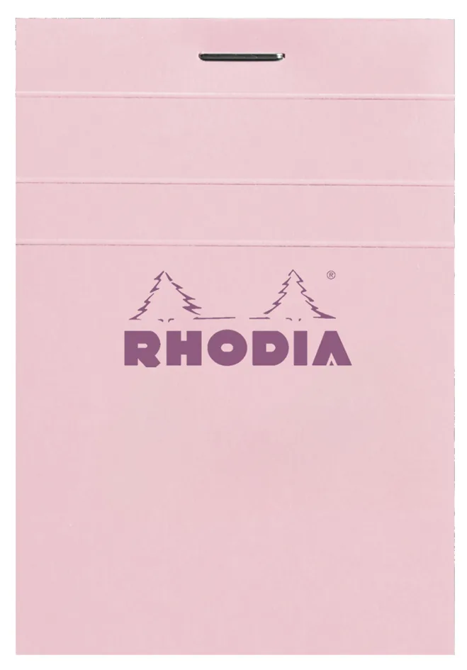 Notizblock No. 11, DIN A7, kariert, rosa by Rhodia – product photo
