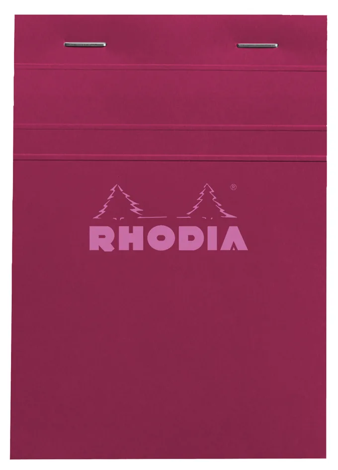 Notizblock No. 13, DIN A6, kariert, pflaume van Rhodia – productfoto