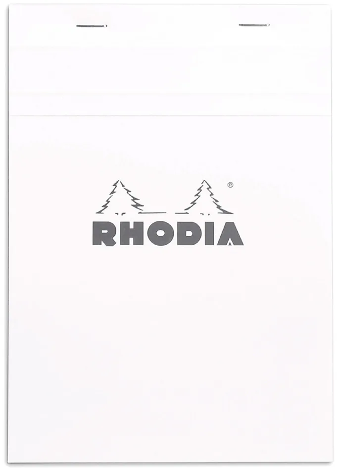Notizblock No. 16, DIN A5, kariert, weiß van Rhodia – productfoto