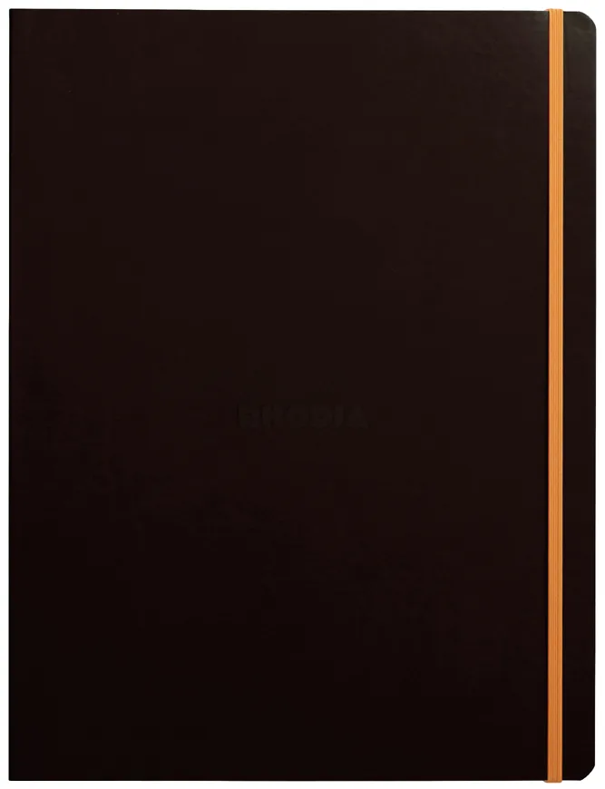 Notizbuch RHODIARAMA, DIN A4+, liniert, schwarz van Rhodia – productfoto