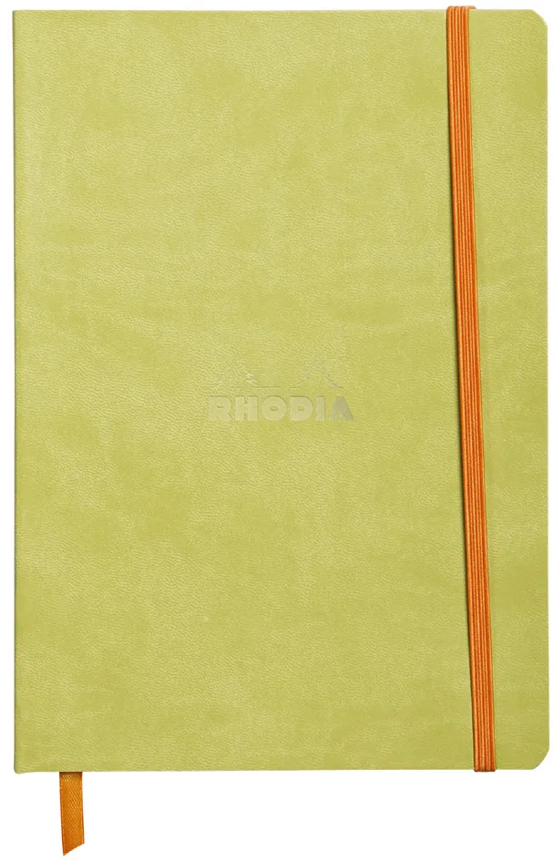 Notizbuch RHODIARAMA, DIN A5, liniert, anis von Rhodia – Produktfoto
