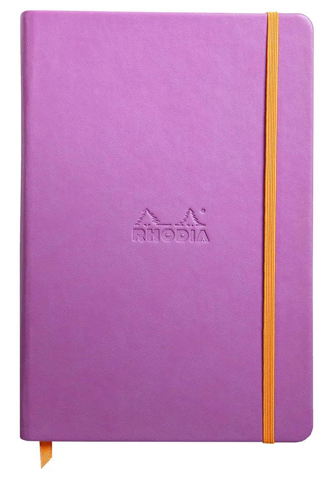 Notizbuch RHODIARAMA, DIN A5, liniert, lila von Rhodia – Produktfoto