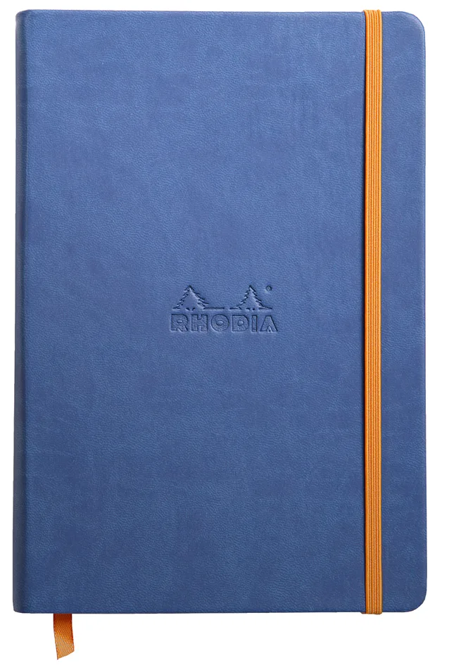 Notizbuch RHODIARAMA, DIN A5, liniert, saphirblau von Rhodia – Produktfoto