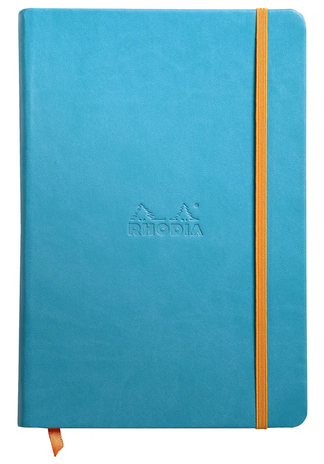 Notizbuch RHODIARAMA, DIN A5, liniert, türkis von Rhodia – Produktfoto