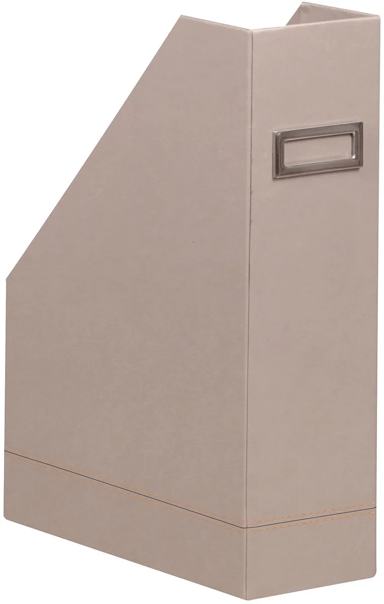 Rhodia 194545C - Tijdschriftencassette 10x25x31 cm, elegant imitatieleer, ideaal voor kranten en documenten, 1 stuk von Rhodia in Rozenkwarts – Produktfoto