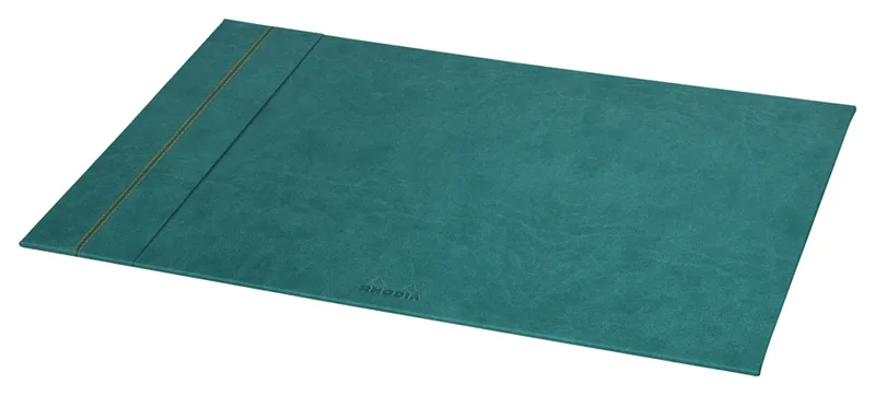Schreibunterlage RHODIARAMA, 600 x 400 mm, pfaugrün von Rhodia – Produktfoto