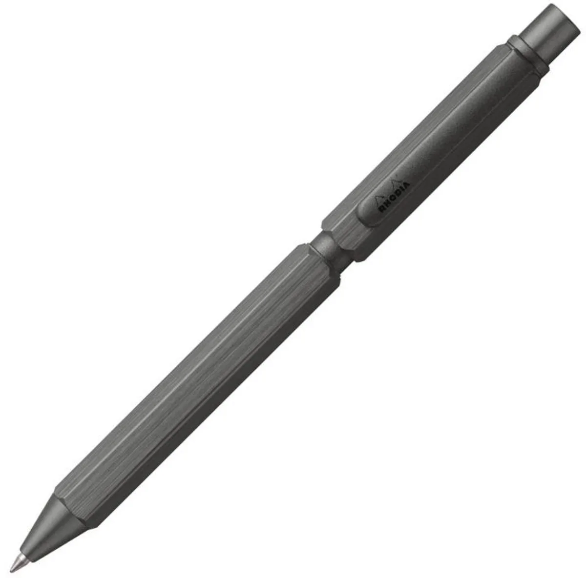 scRipt Multipen 3 in 1 - 0.5 mm - Grijs - Balpen - Vulpotlood de Rhodia en Titanium – photo produit