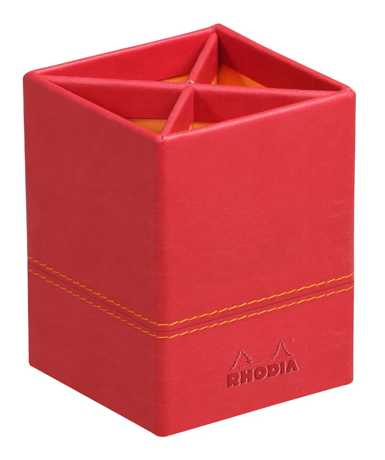 Stifteköcher RHODIARAMA, mohnrot von Rhodia – Produktfoto