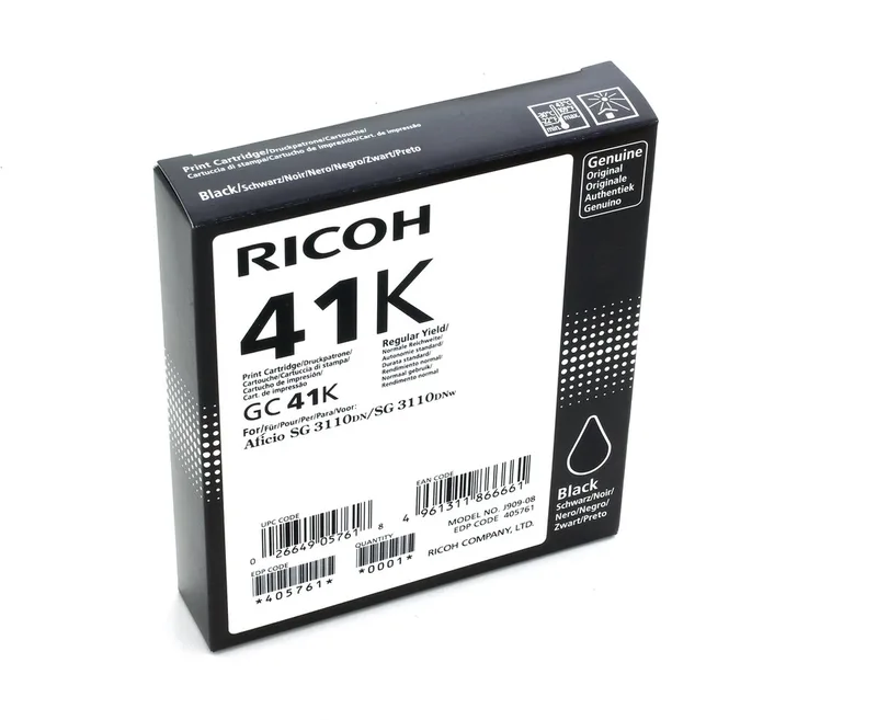 INKTCARTRIDGE RICOH GC41 by Ricoh in Black – product photo