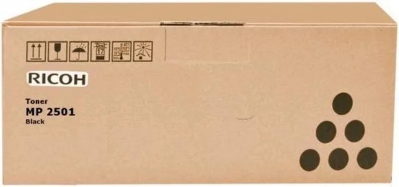 MP2001/2501 tonercartridge fra Ricoh i Sort – produktbillede