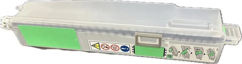 Originele Ricoh Waste Toner Bottle SP C730 - Geschikt voor Ricoh Aficio SP C730DN - 17000 Pagina's by Ricoh in Transparent – product photo