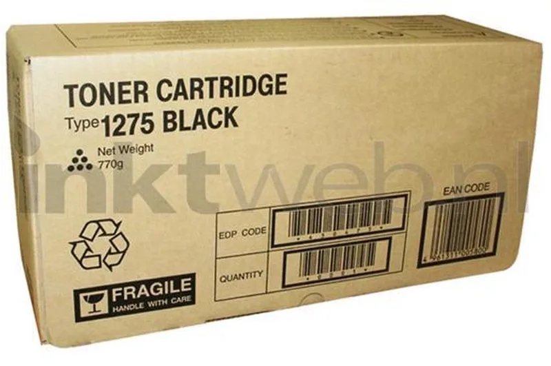 RICOH 1275 tonercartridge fra Ricoh i Sort – produktbillede