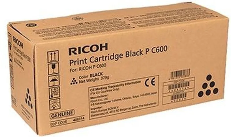 Ricoh 408314 tonercartridge 1 stuk(s) Origineel Zwart de Ricoh – photo produit