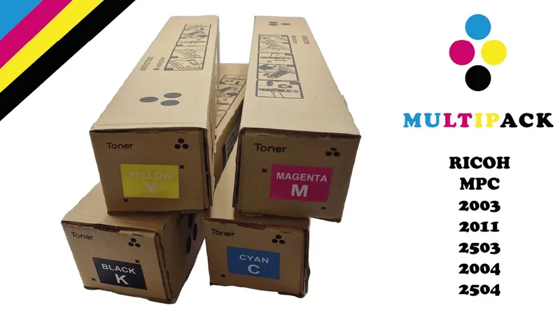 Ricoh MP C2003 / 2503 / 2004 / 2504 BK / C / M / Y by Ricoh in Multipack – product photo
