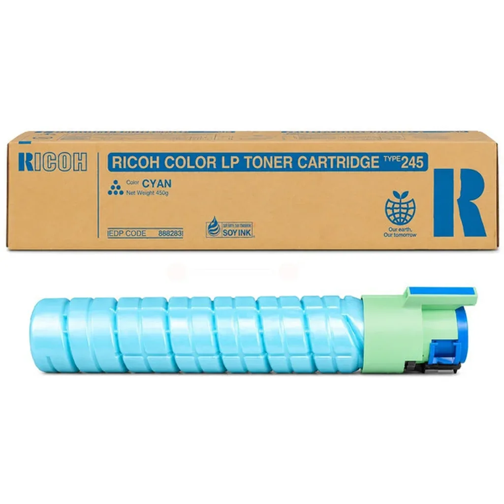 Toner cyan 5.000 sider 888283 Cyan von Ricoh – Produktfoto