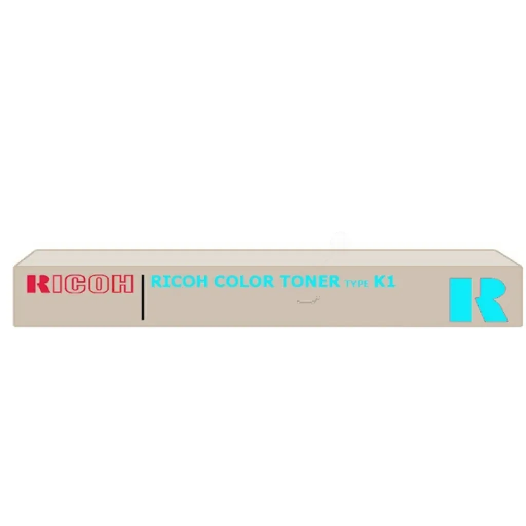 Toner cyan Type K1, 220g 4.500 sider 887933 Cyan by Ricoh – product photo