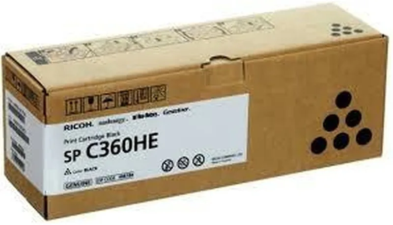 Toner Ricoh 408184 Black by Ricoh in Black – product photo