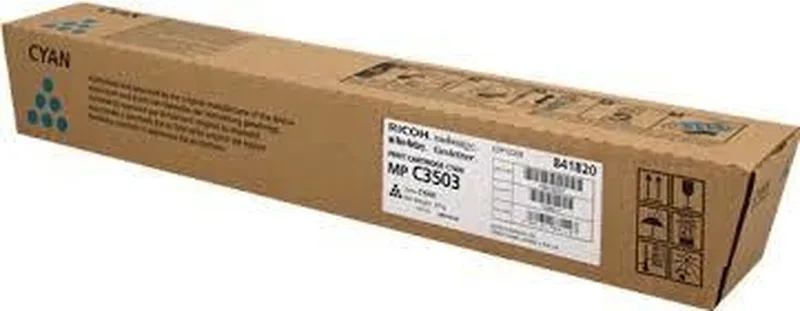 Toner Ricoh 841820 von Ricoh in Cyan – Produktfoto