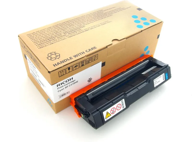 Tonercartridge SPC310HE cyan by Ricoh in Ricoh – product photo