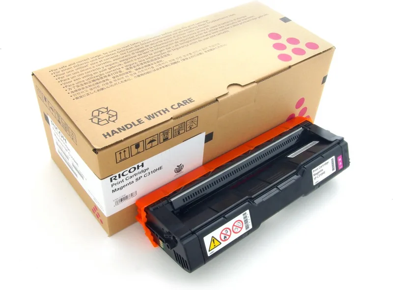 Tonercartridge SPC310HE by Ricoh in Magenta – product photo