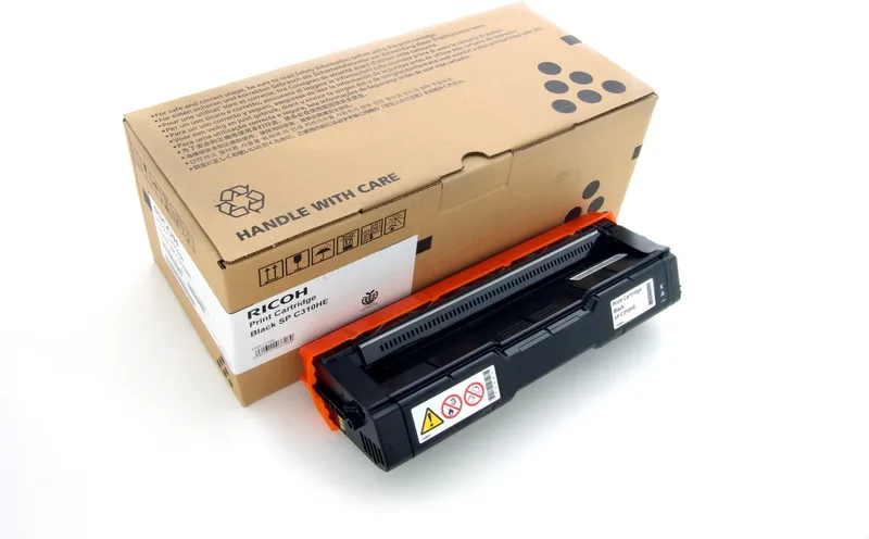 Tonercartridge SPC310HE fra Ricoh i Sort – produktbillede