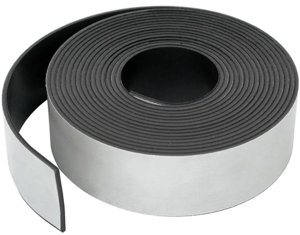 magnetische tape, 0,6 mm von Rillprint in Weiß – Produktfoto