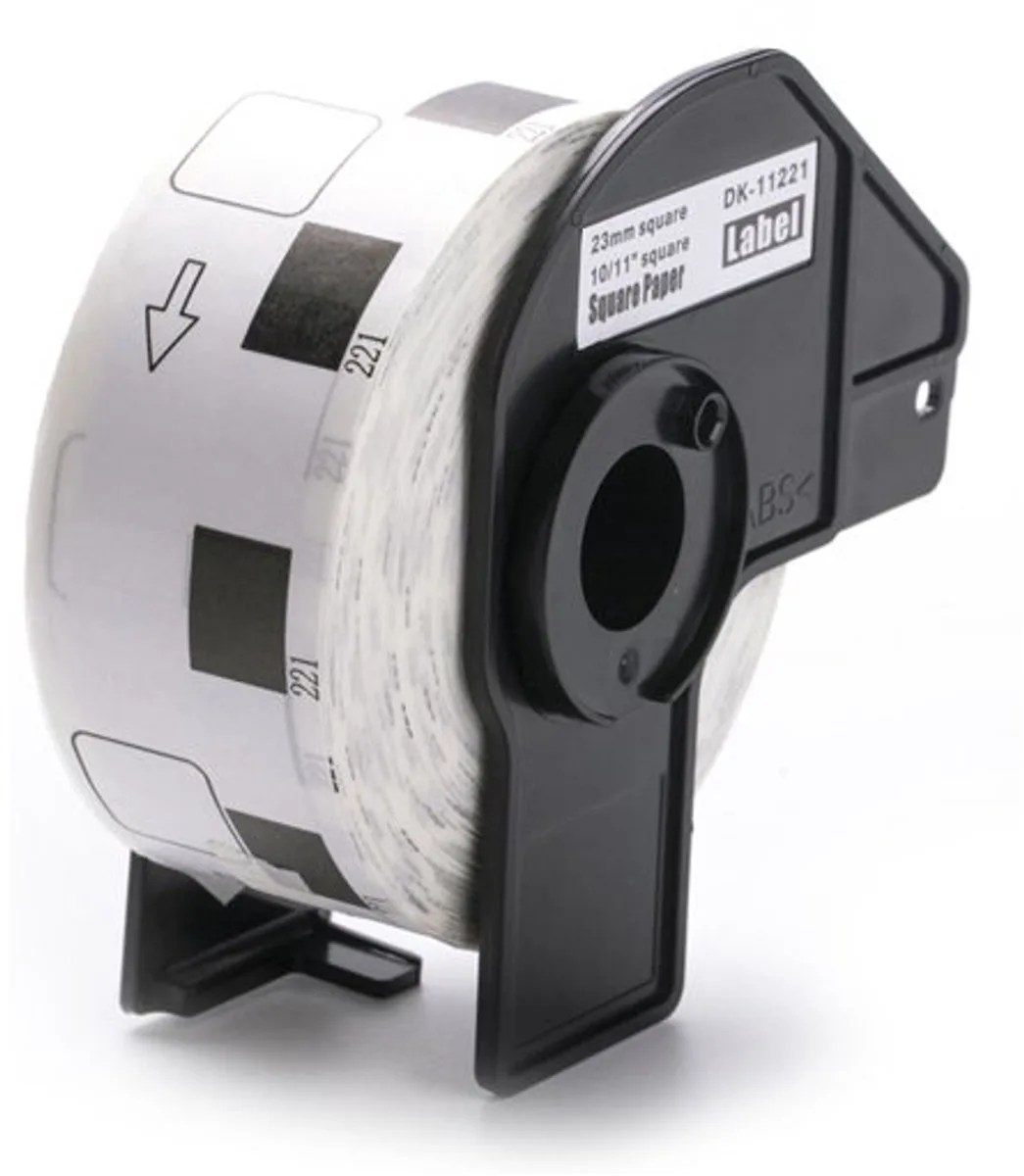 rol-etiketten, permanent, 400 stuks von Rillprint in Weiß – Produktfoto