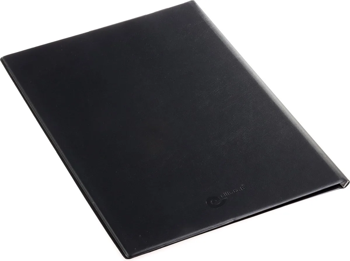 Showmap A4 - met 10 tassen - buitenzijde transparant - showalbum - zwart - presentatiemap - waterdicht by Rillstab in Black – product photo