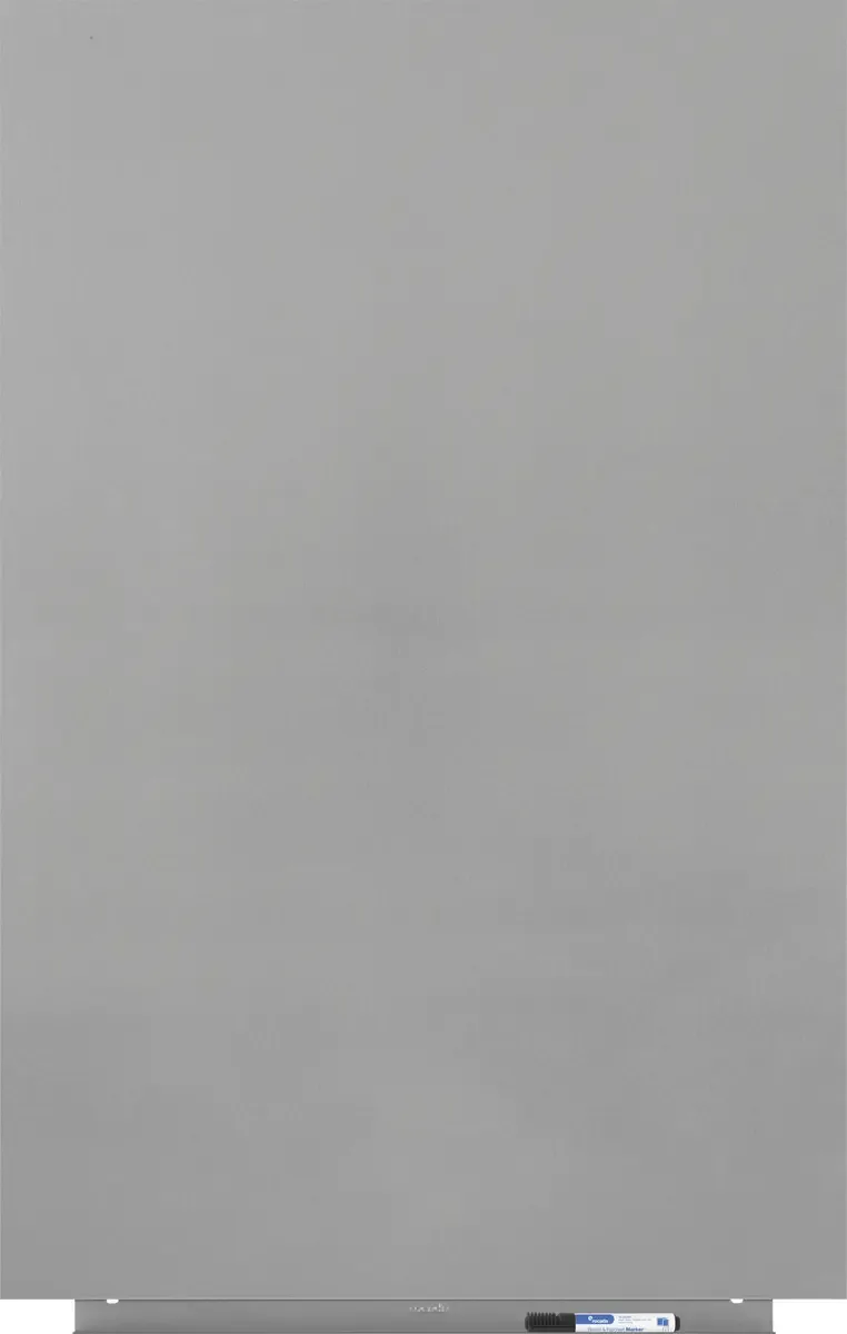 Whiteboard 6520PRO-9006 (B x H) 115 cm x 75 cm Grau kunststoffbeschichtet Inkl. Ablageschale, Quer- oder Hochformat fra Rocada – produktbillede