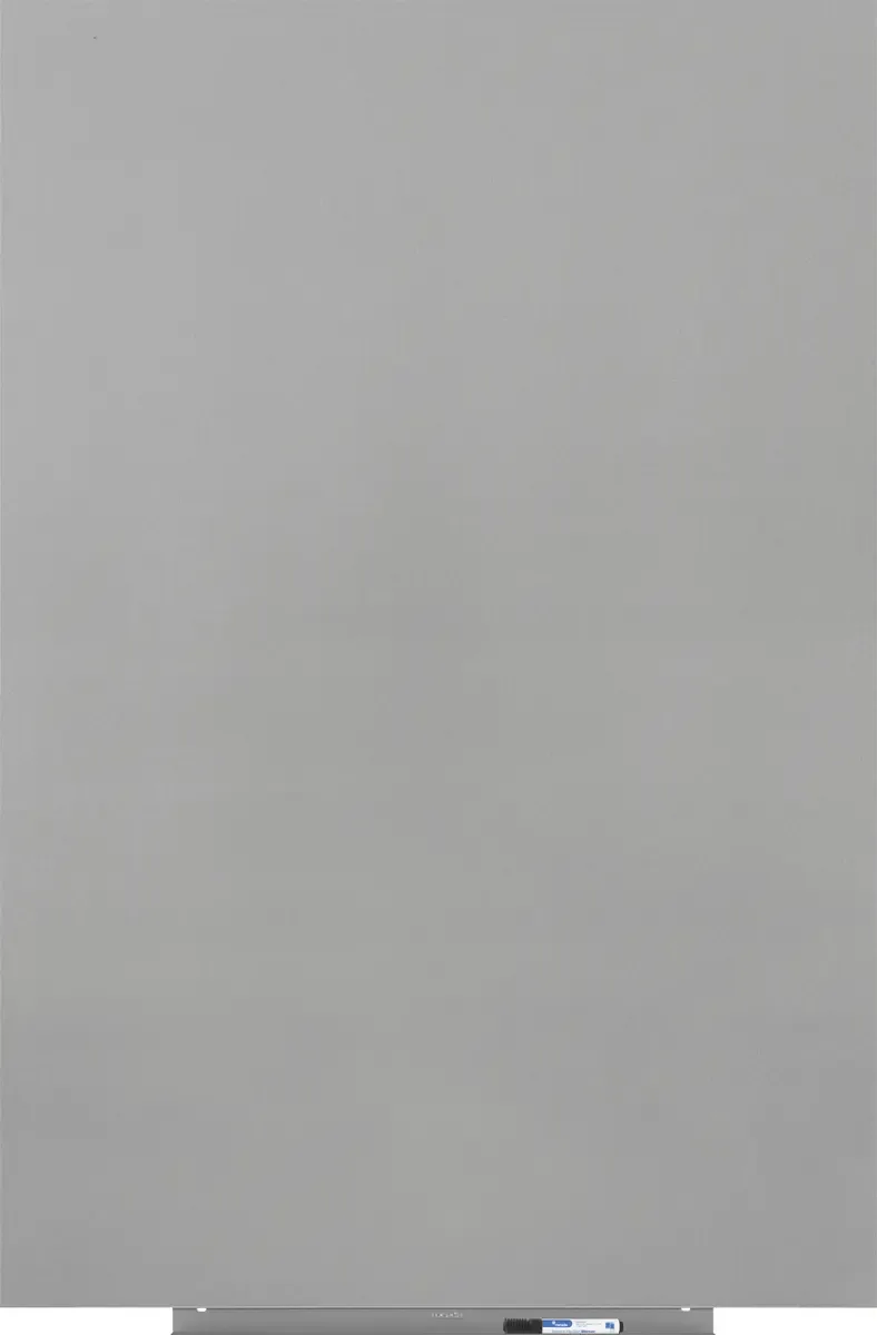 Whiteboard 6521PRO-9006 (B x H) 150 cm x 100 cm Grau kunststoffbeschichtet Inkl. Ablageschale, Quer- oder Hochformat by Rocada – product photo