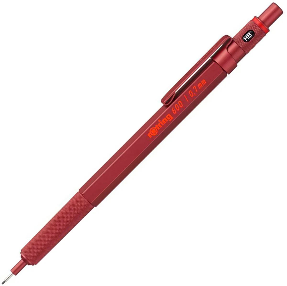 Feinminenstift 600 Metallic-Rot 0,7mm Geschenkbox von rOtring in Rot – Produktfoto