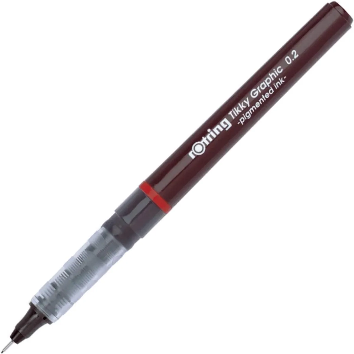 Tikky Graphic Fineliner Pen - 0.20mm - 2 Stuks by rOtring in Black – product photo
