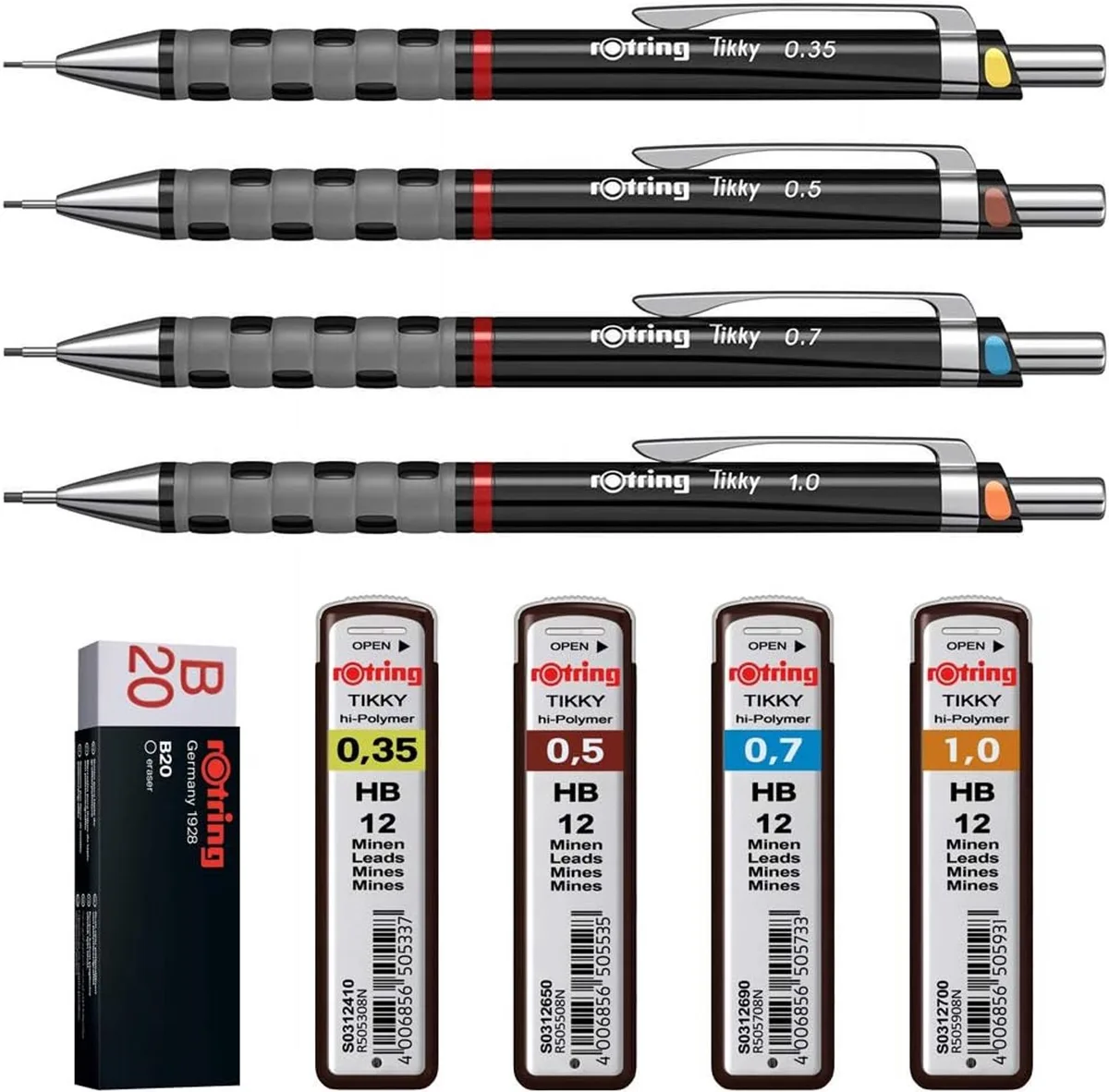 Tikky Set: Mechanisch Potlood voor Werk & Tekenen de rOtring – photo produit
